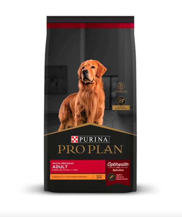 search PROPLAN ADULTO RAZA MEDIANA 12 KG